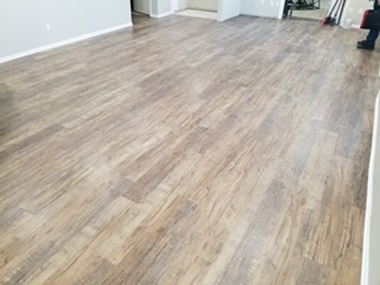 Faith Floors Showroom with Range Fallen Timber flooring installation